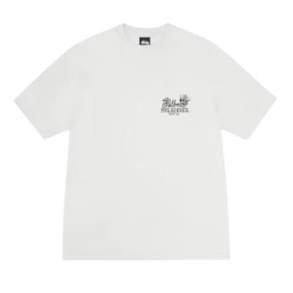 Stussy Tee Pool Service Pigment Dyed (NATURAL)