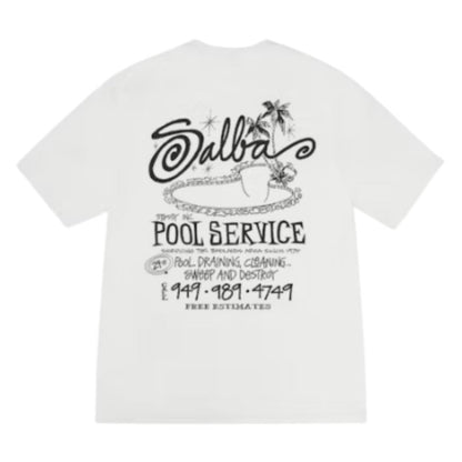 Stussy Tee Pool Service Pigment Dyed (NATURAL)