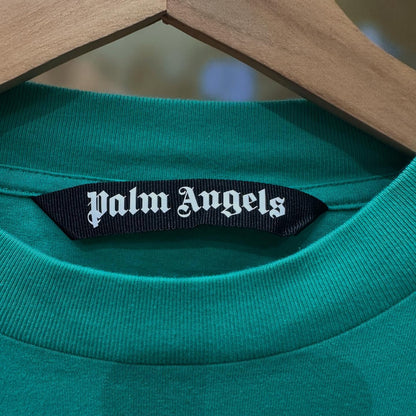 Palm Angels Crocodile Print T-shirt (Forest Green)