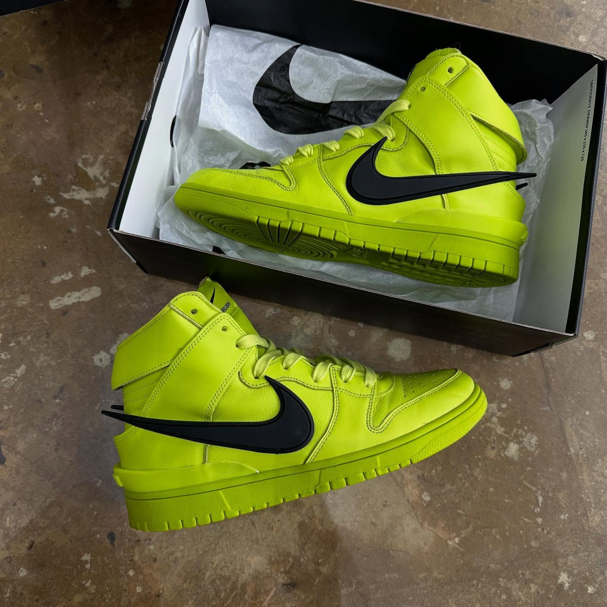 Nike Dunk High AMBUSH Flash “Lime”