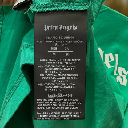 Palm Angels Crocodile Print T-shirt (Forest Green)