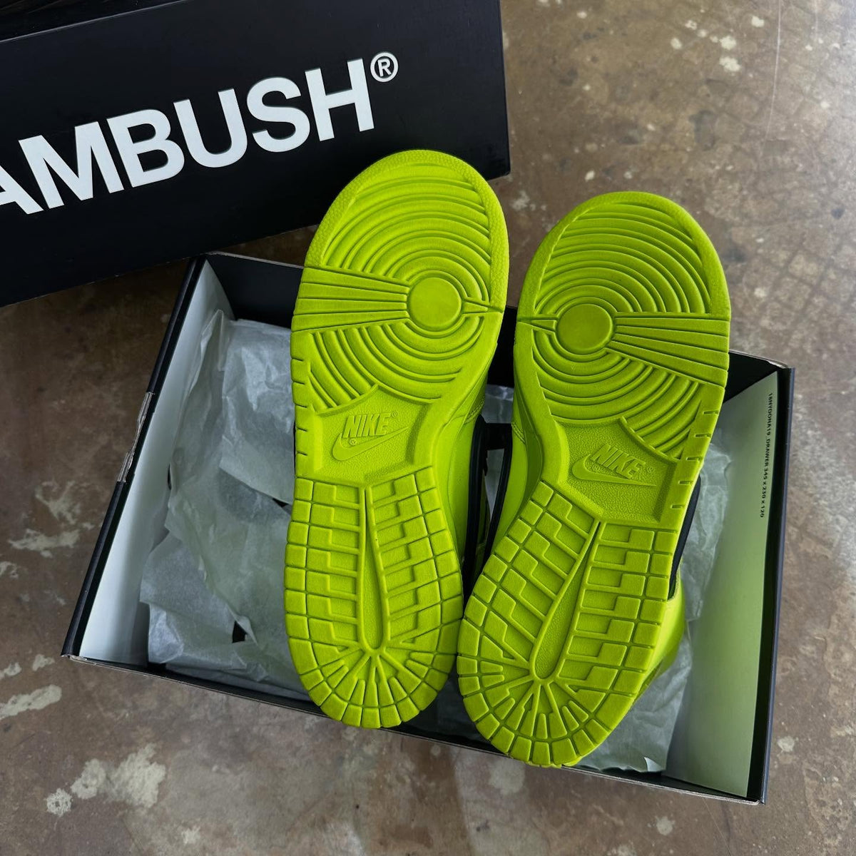 Nike Dunk High AMBUSH Flash “Lime”
