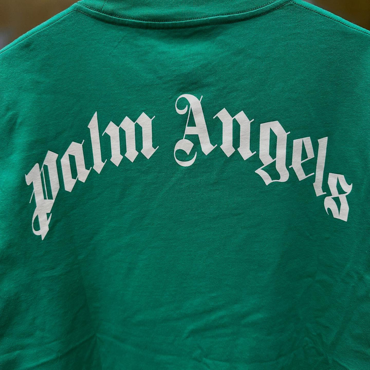 Palm Angels Crocodile Print T-shirt (Forest Green)