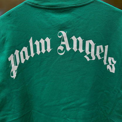 Palm Angels Crocodile Print T-shirt (Forest Green)
