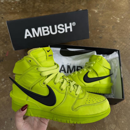 Nike Dunk High AMBUSH Flash “Lime”