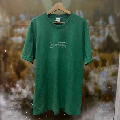 Supreme Kaws Chalk Box Logo (GREEN)