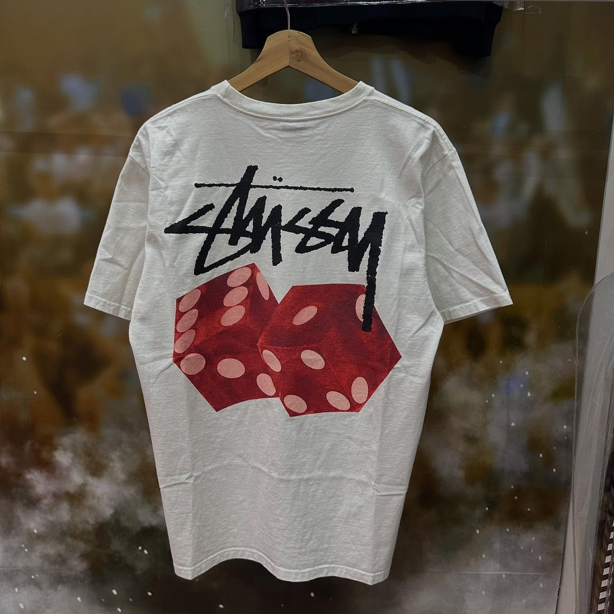 Stussy Tee Dice Out (WHITE)