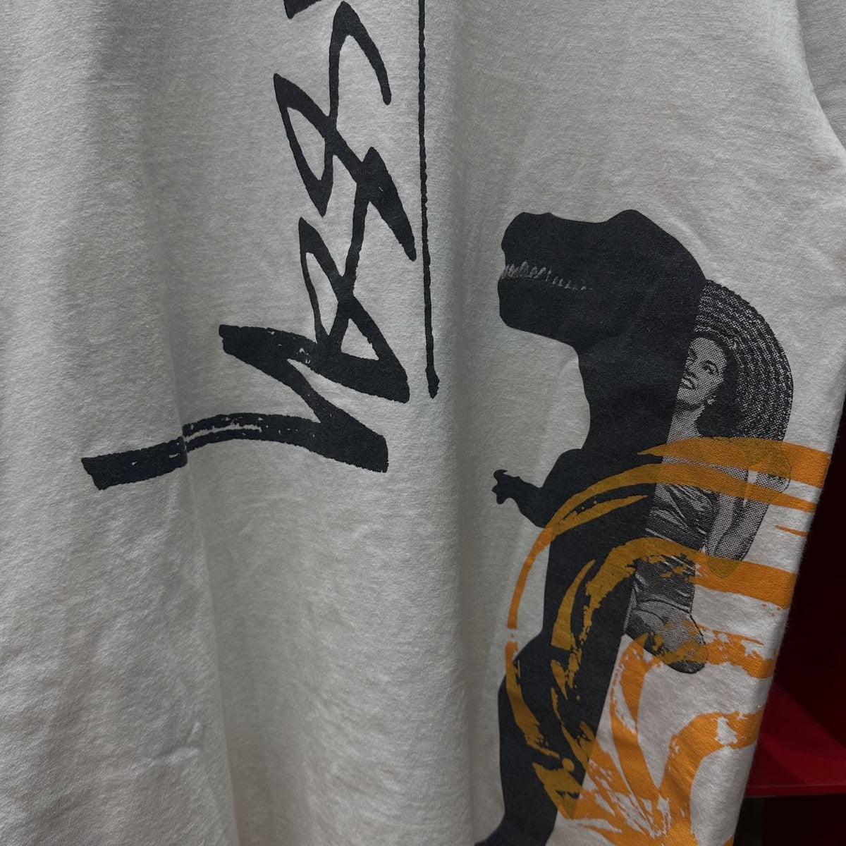 Stussy Tee Carson Dino (WHITE)