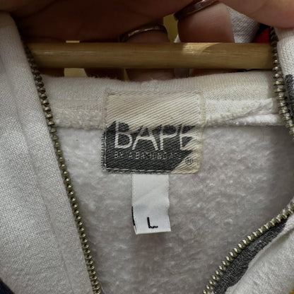 Bape X DC Comics Full Zip Hoodie (WHITE)