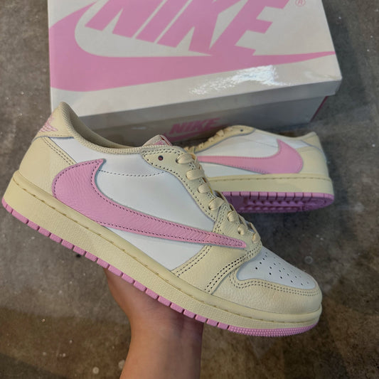 Nike Jordan 1 Retro Low OG SP x Travis Scott Muslin Pink