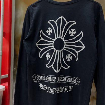 Chrome Hearts Honolulu Exclusive CH Plus L/S Tee (BLACK)
