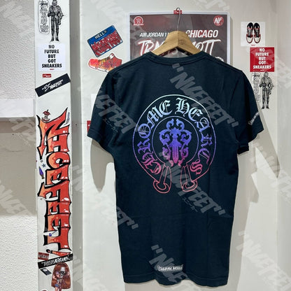 Chrome Hearts Gradient Dagger Logo T-Shirt (BLACK)