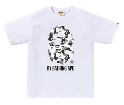 BAPE ABC Camo By Bathing Ape Tee (WHITE/GREY)
