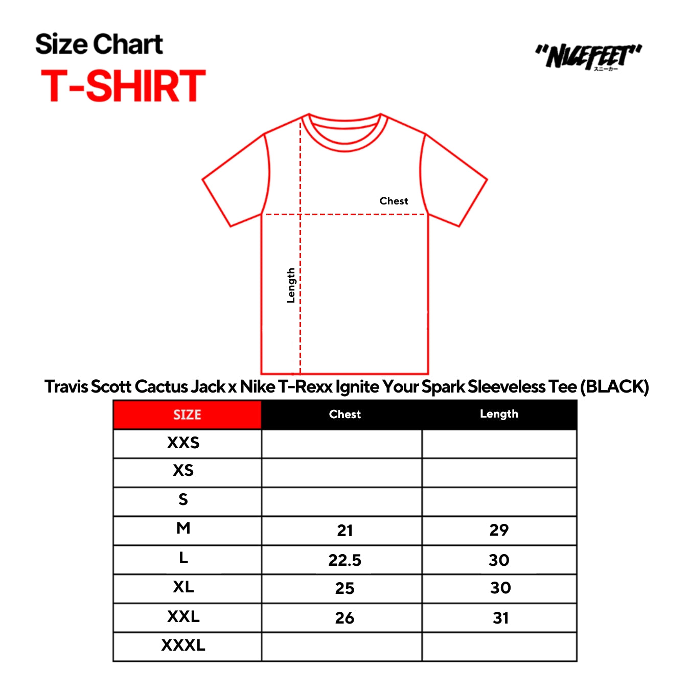 Travis Scott Cactus Jack x Nike T-Rexx Ignite Your Spark Sleeveless Tee (BLACK)