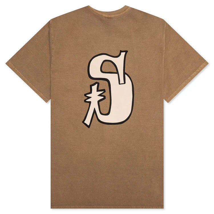 Stussy Tee Solo S Pigment Dyed (ALMOND)