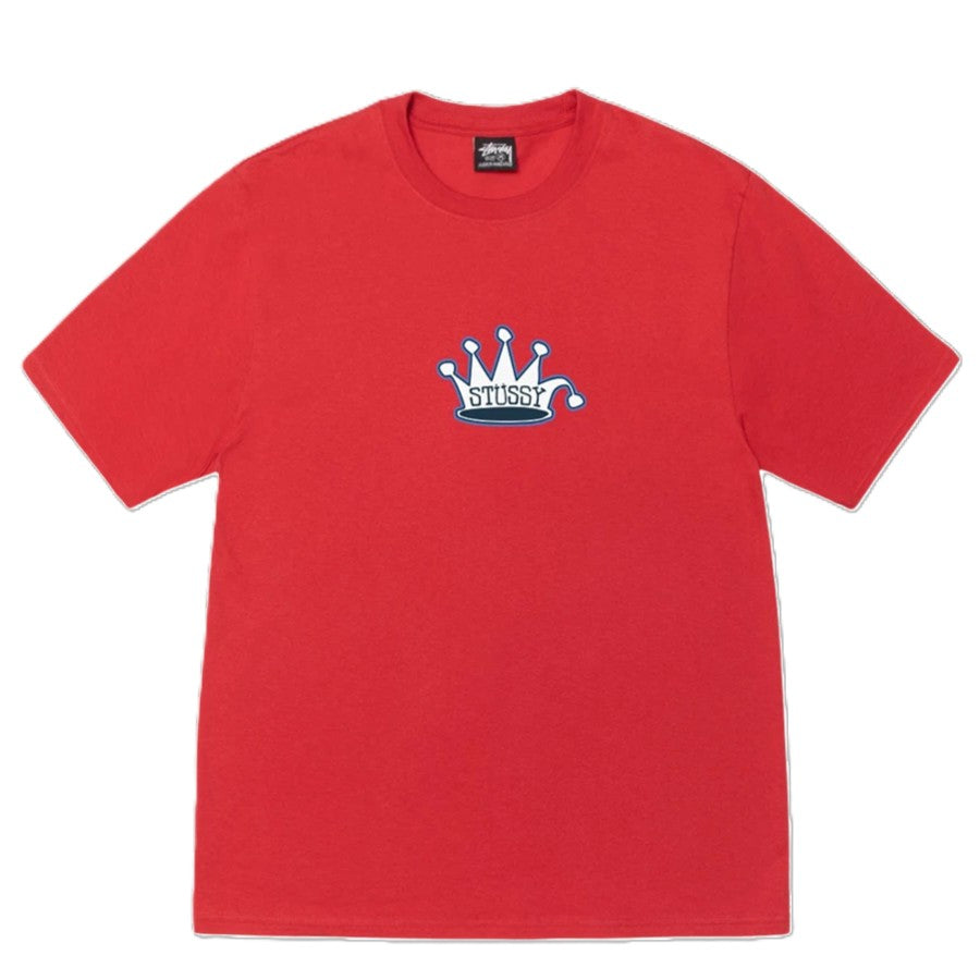 Stussy Tee King Crown (CAYENNE)