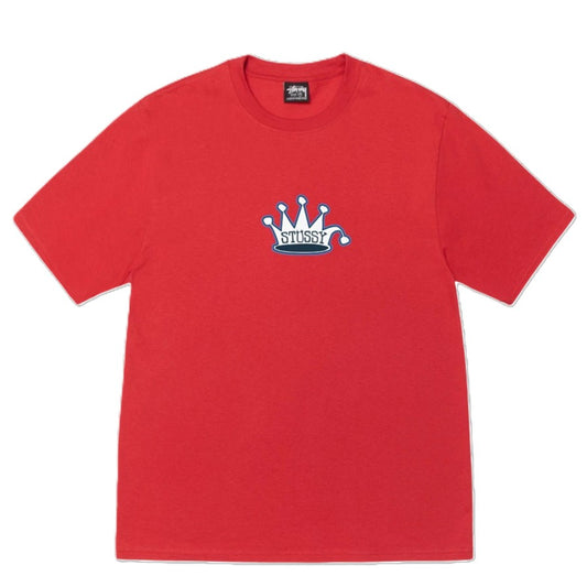 Stussy Tee King Crown (CAYENNE)