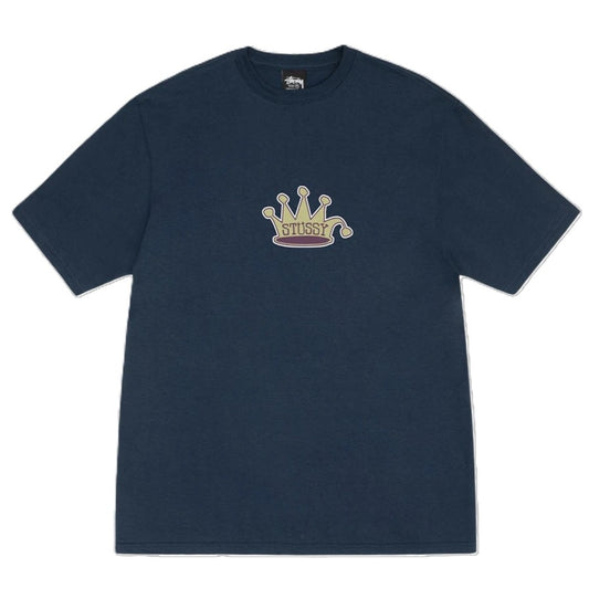 Stussy Tee King Crown (NAVY)