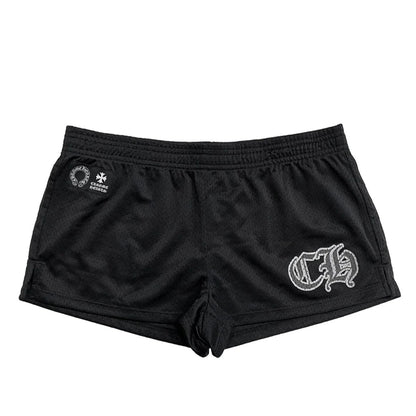 Chrome Hearts Stadium Womens Mesh Short (BLACK)