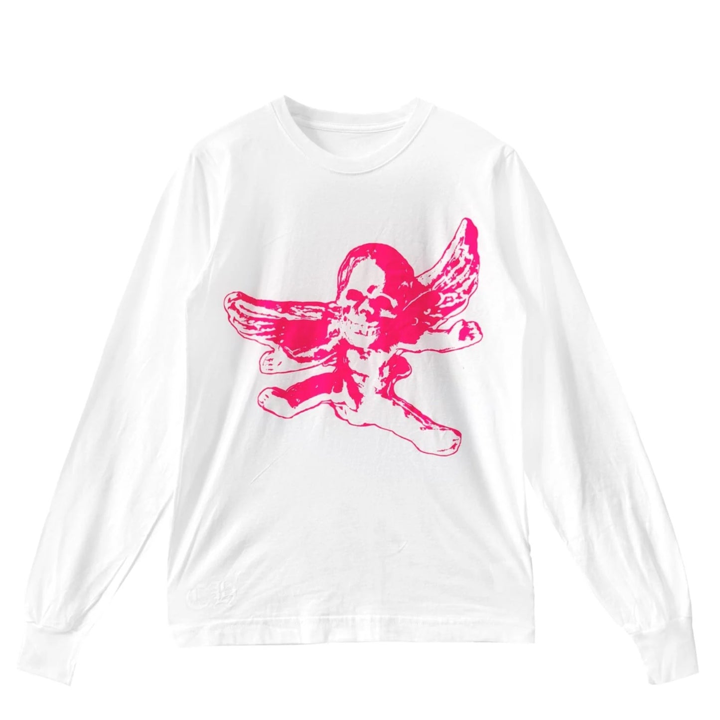 Chrome Hearts x Foti Miss Lerlene L/S T-Shirt (WHITE/PINK)