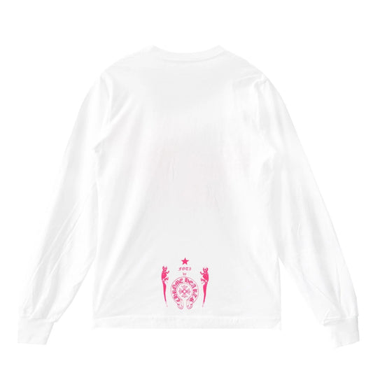 Chrome Hearts x Foti Miss Lerlene L/S T-Shirt (WHITE/PINK)