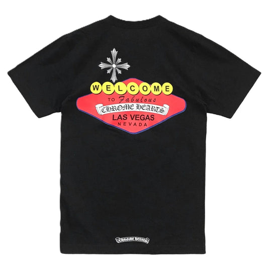 Chrome Hearts Welcome to Las Vegas Exclusive T-Shirt (BLACK)