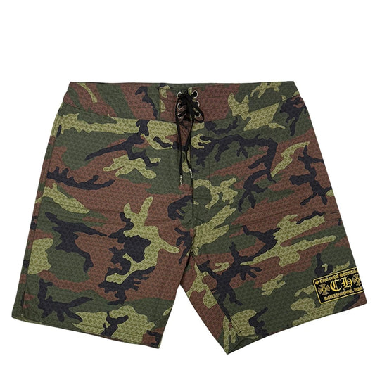 Chrome Hearts Camo Swim Trunks Shorts