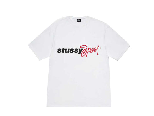 Stussy Tee Sport Script (WHITE)