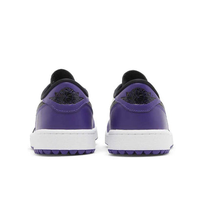 Nike Jordan 1 Retro Low สนามกอล์ฟสีม่วง