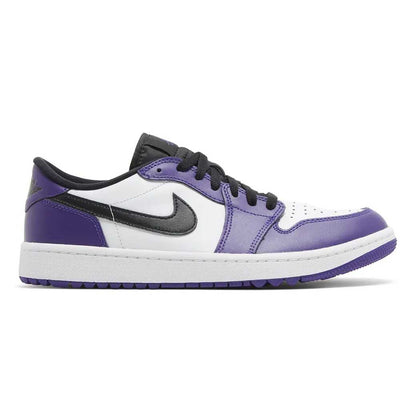 Nike Jordan 1 Retro Low สนามกอล์ฟสีม่วง