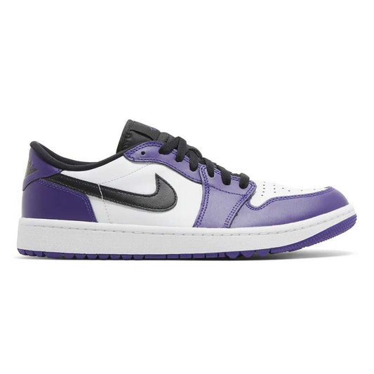 Nike Jordan 1 Retro Low สนามกอล์ฟสีม่วง