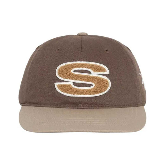 Stussy Low Pro Chenille S Strapback (BROWN)