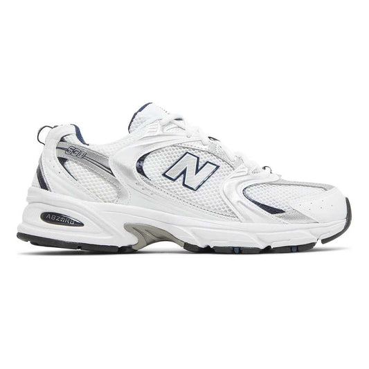 New Balance 530 White Silver Navy