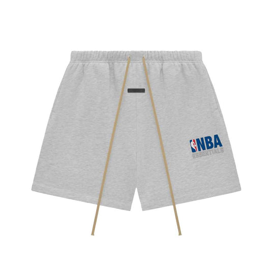 FOG – ESSENTIALS X NBA Core Fleece Shorts (LIGHT HEATHER)
