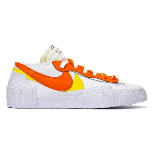 Nike Blazer Low x sacai (WHITE MAGMA ORANGE)
