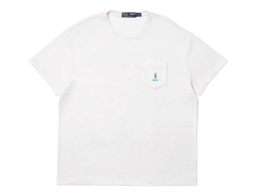Palace x Ralph Lauren Waffle Pocket Tee (WHITE)