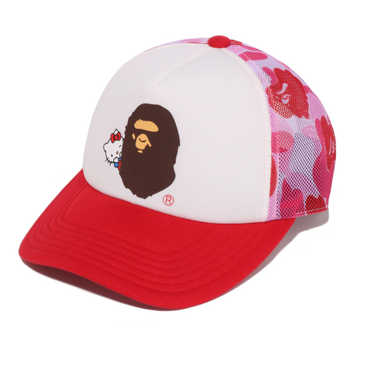 BAPE x Hello Kitty ABC Camo Mesh Cap