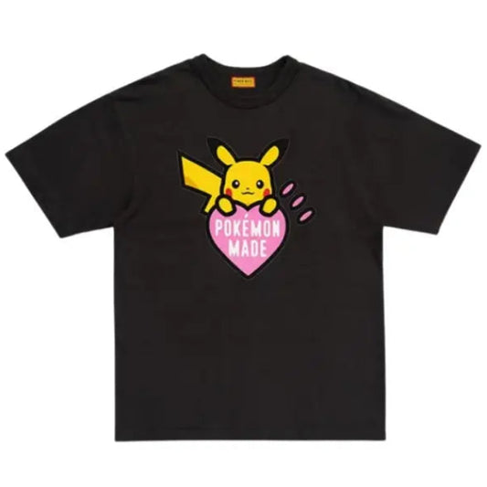 Human Made X Pokemon Made Limited Harajuku Graphic T-Shirt (BLACK)