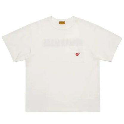 Human Made Heart Pocket T-Shirt  HM30CS048 (WHITE)