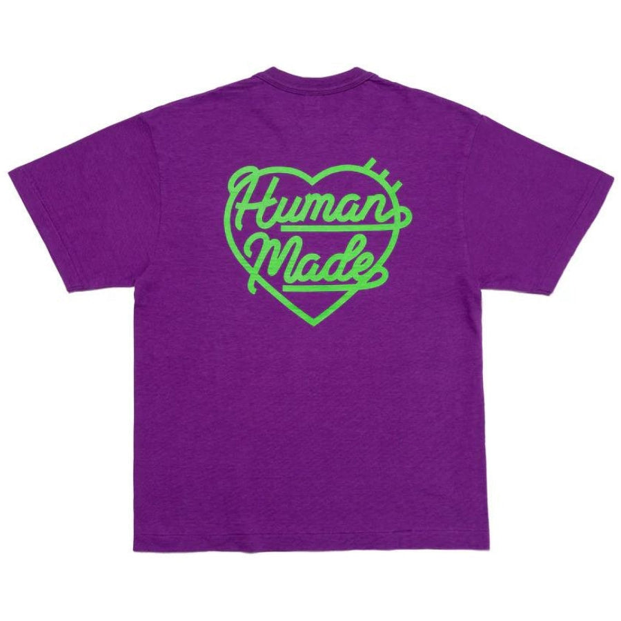 Human Made 彩色 T 恤（紫色）