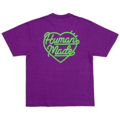 Human Made 彩色 T 恤（紫色）