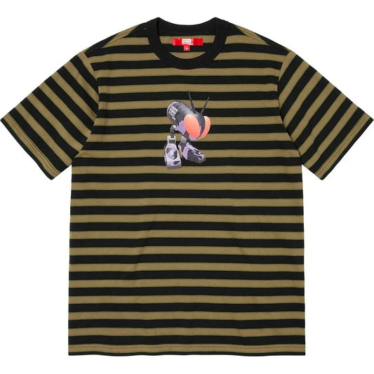 Supreme® x JUNYA WATANABE COMME des GARÇONS MAN Stripe S/S Top (BLACK)