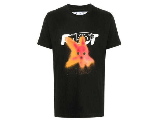 OFF-WHITE Pivot Fish S/S Slim T-SHIRT (BLACK)