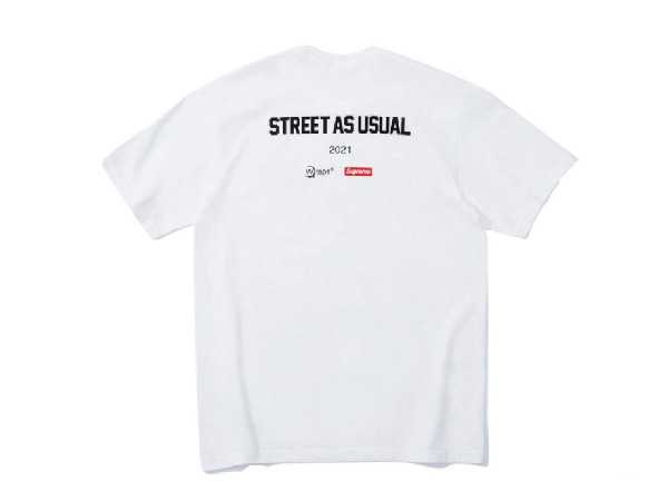 Supreme®/WTAPS® Sic'em! Tee (WHITE)