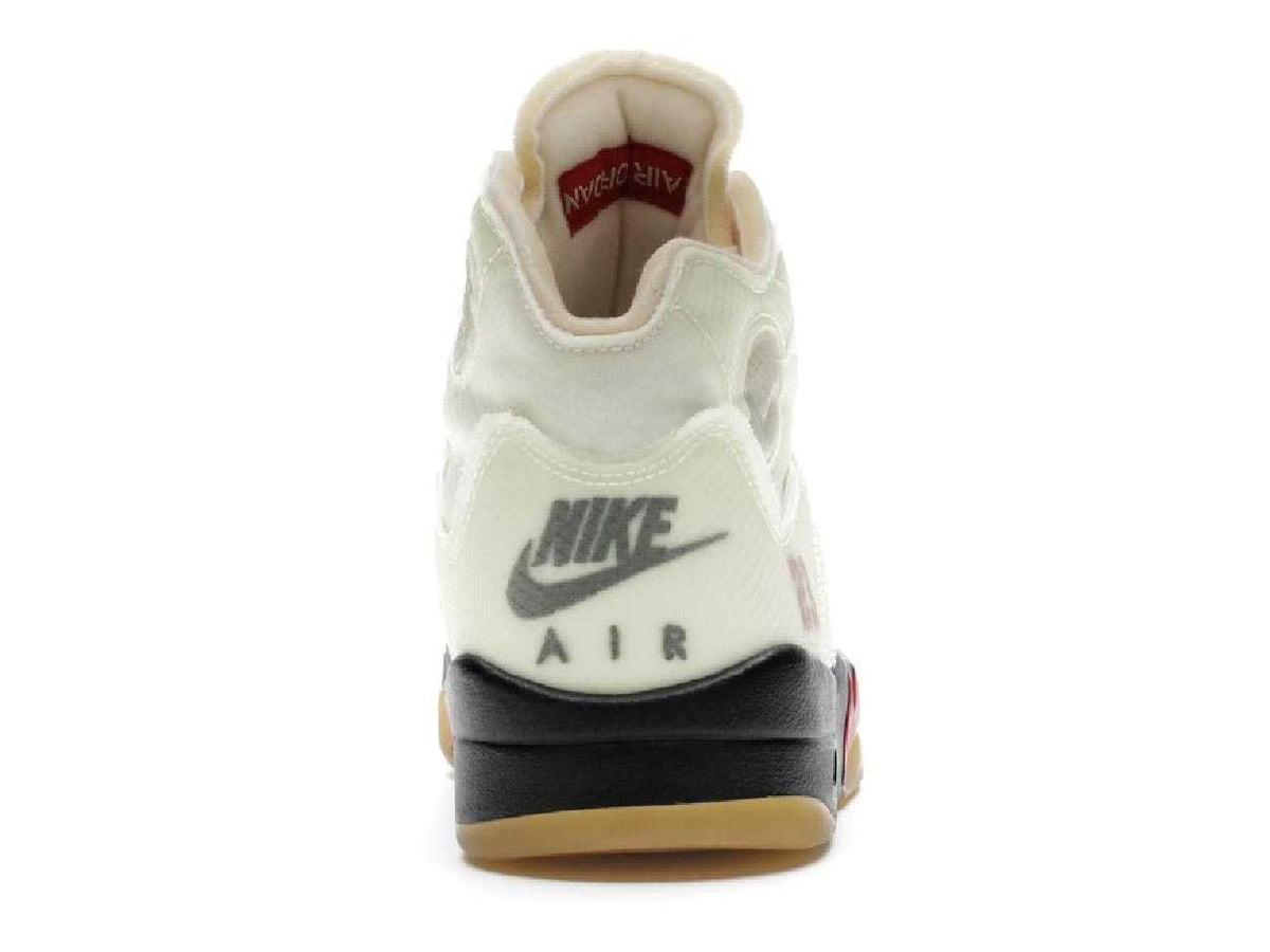 Nike Jordan 5 Retro x OFF-WHITE（帆白）