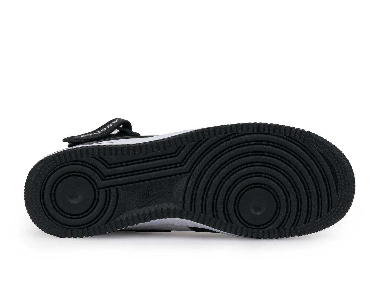 Nike Air Force 1 Mid x Stussy Light Bone Black
