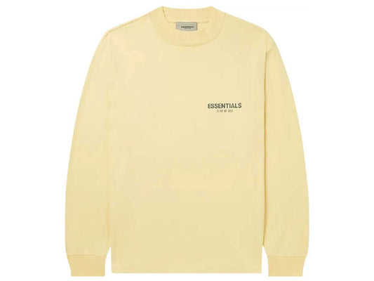 FOG – ESSENTIALS Mr. Porter Exclusive Appliquéd Logo L/S T-Shirt (GARDEN GLOVE/CREAM)
