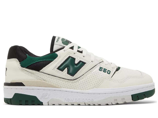 New Balance 550 Sea Salt Pine Green