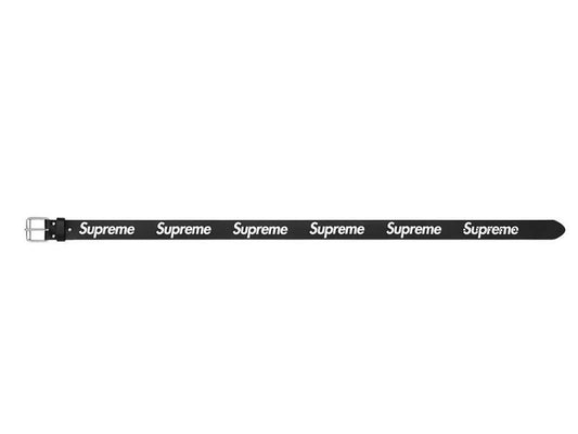 Supreme Repeat Leather Belt (SS23) (สีดำ)