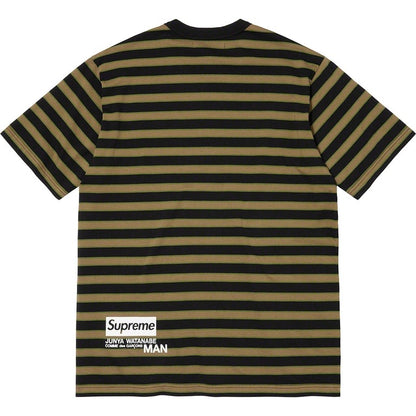 Supreme® x JUNYA WATANABE COMME des GARÇONS MAN Stripe S/S Top (BLACK)